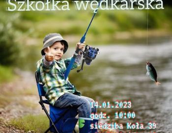 Spotkanie Szkółki wędkarskiej 14.01.2023.